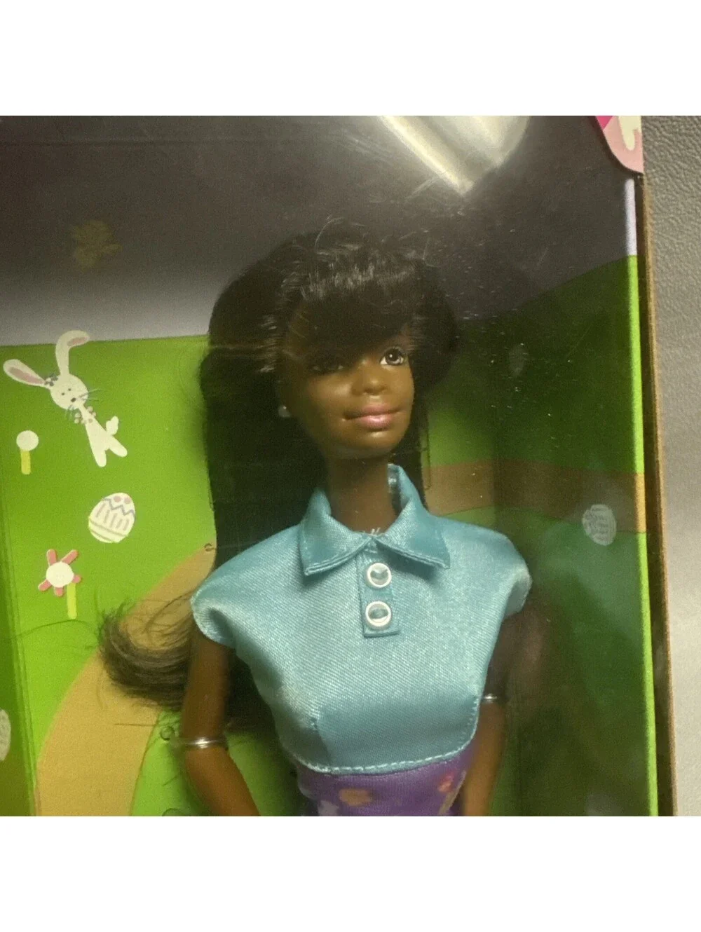 Easter Surprise African American Barbie 1998 with Surprise Egg inside #20543